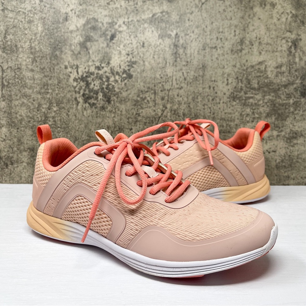 Vionic pink sneakers, Agile Jojo Ombre athletic shoe, size 8